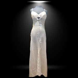 Free People Intimately "Playing Cupid" Ladies Lace Maxi Slipdress/Nightgown Med